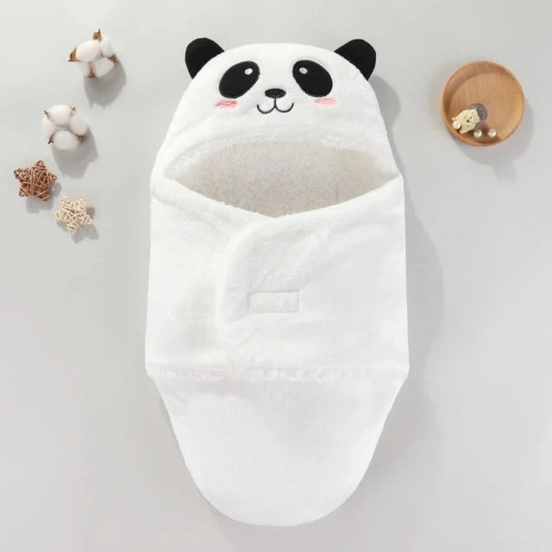 Ciepły śpiworek do wózka Biały / 6-9M