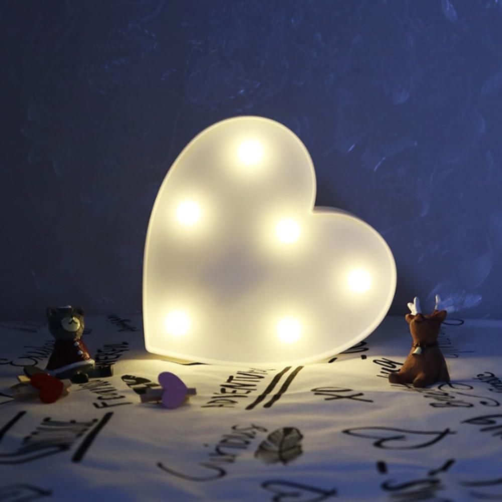 Lampka LED w kształcie serca - Miziu.pl