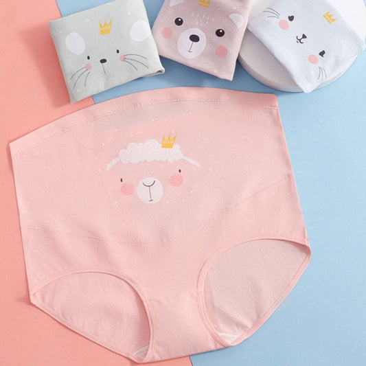 Majtki ciążowe bezszwowe z motywem zwierząt Majtki ciążowe bezszwowe z motywem zwierząt