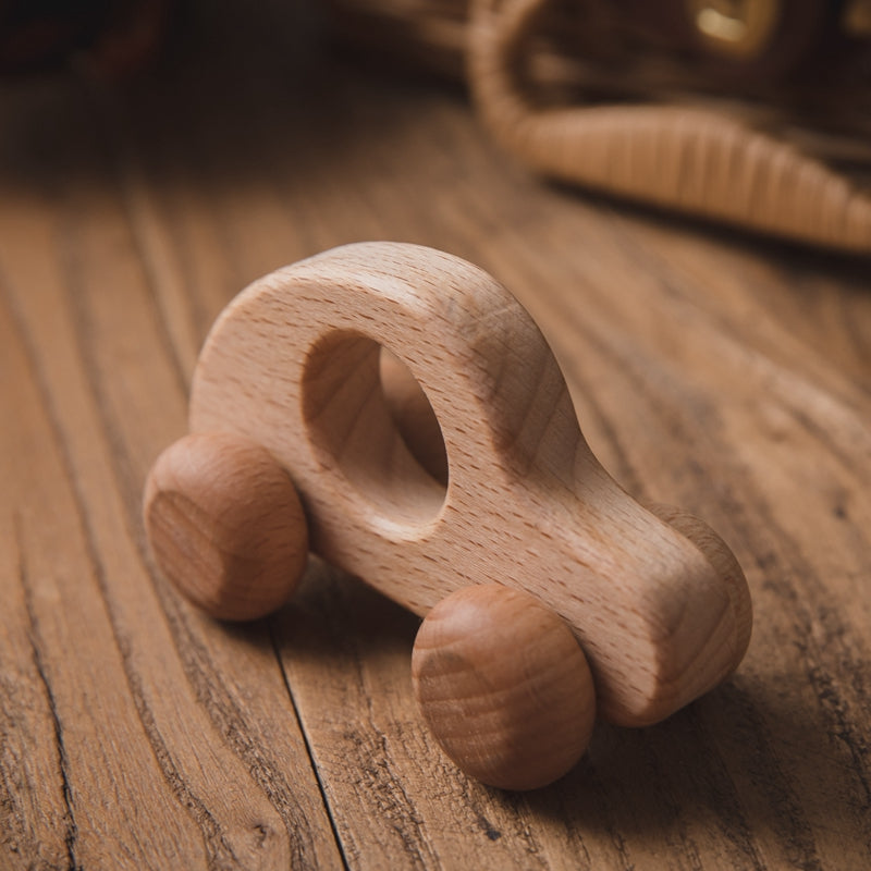 Zabawka Montessori drewniana pojazdy