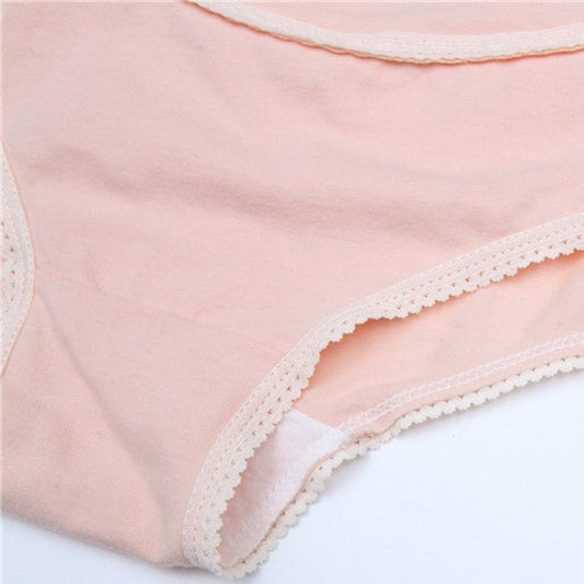 Majtki ciążowe różowe z nadrukiem Majtki ciążowe różowe z nadrukiem