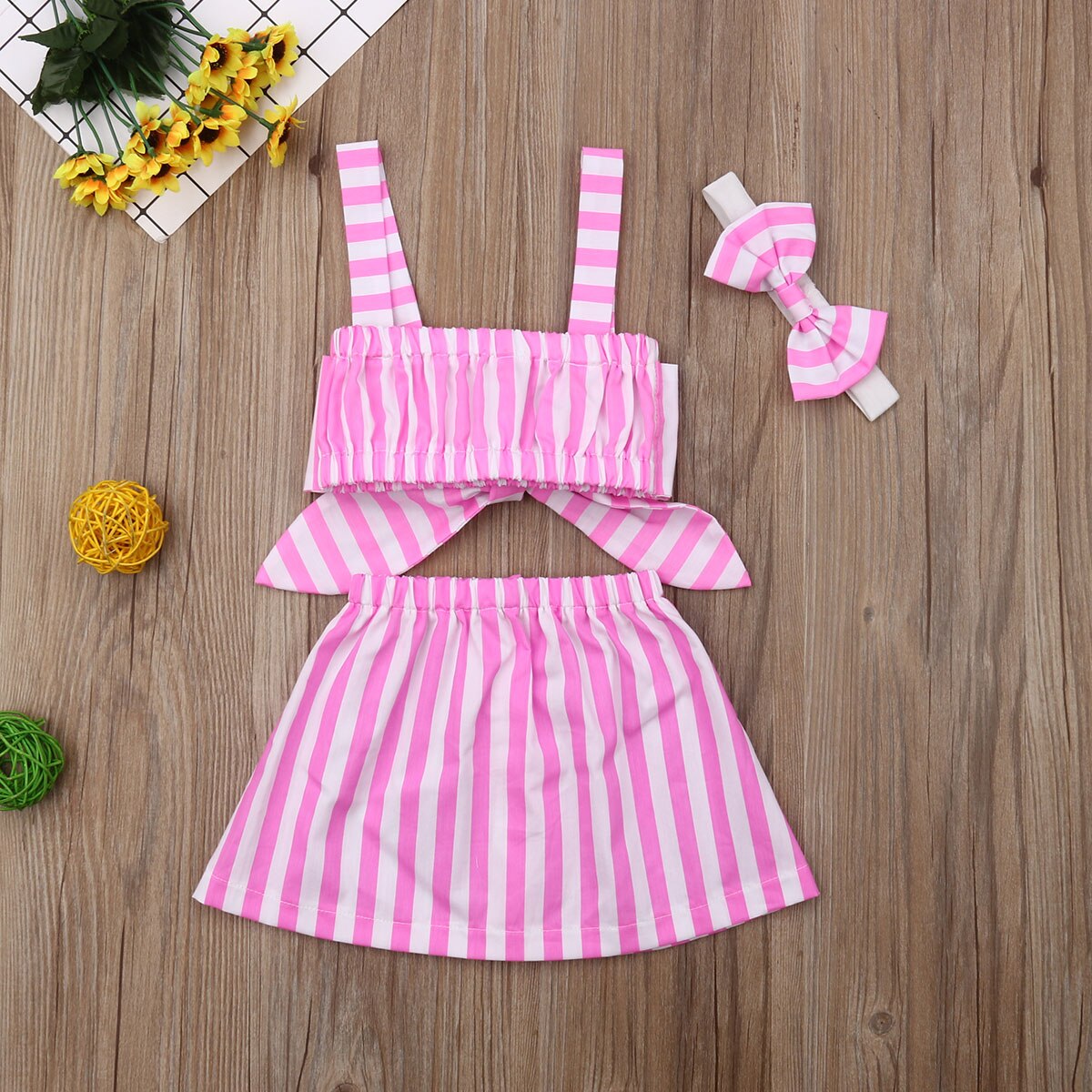 Różowy komplet dla dziewczynki 2w1 w stylu Barbie