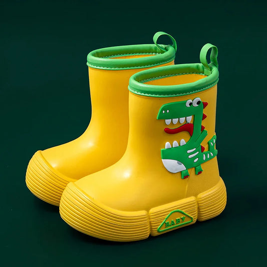 Kalosze dziecięce z grubą i antypoślizgową podeszwą Kalosze dziecięce z grubą i antypoślizgową podeszwą