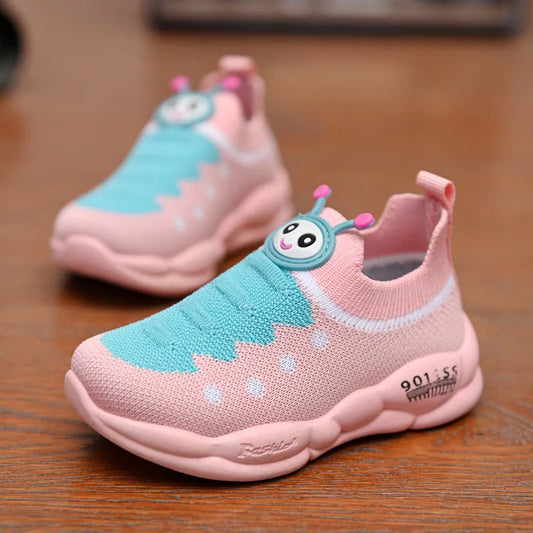 Siateczkowe buty dziewczęce Siateczkowe buty dziewczęce Różowy