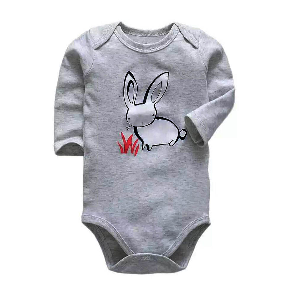 Niemowlęce body bawełniane z długim rękawem