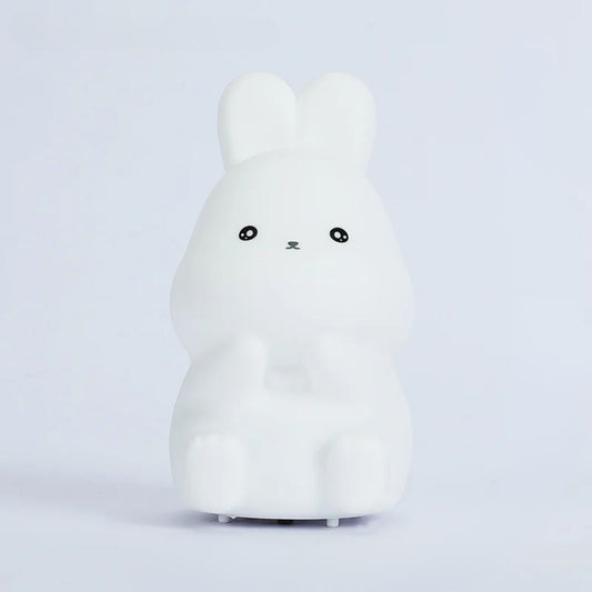 Lampka LED w kształcie króliczka - 7 kolorów Lampka LED w kształcie króliczka - 7 kolorów