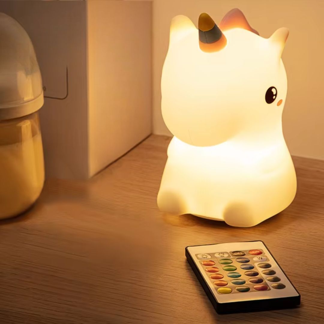 Lampka LED w kształcie jednorożca - Miziu.pl