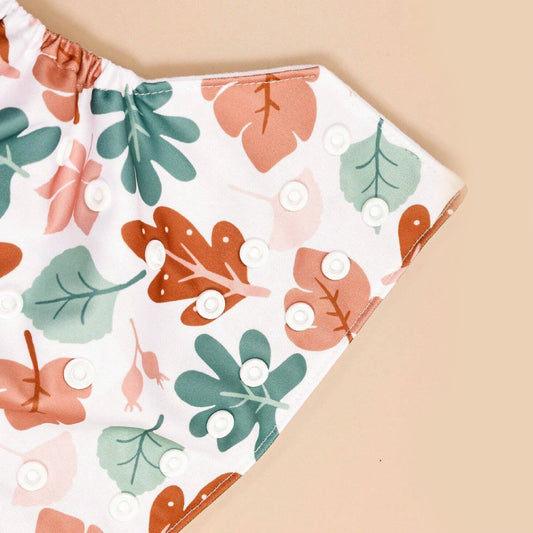 Pieluszka wielorazowa w kolorowe wzory zestaw 3 sztuk Pieluszka wielorazowa w kolorowe wzory zestaw 3 sztuk