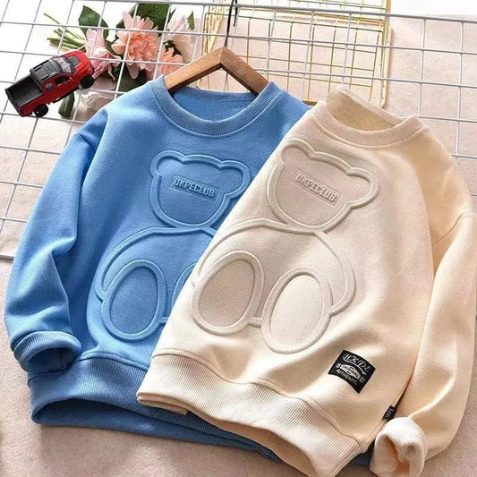 Bluza chłopięca z motywem misia Bluza chłopięca z motywem misia
