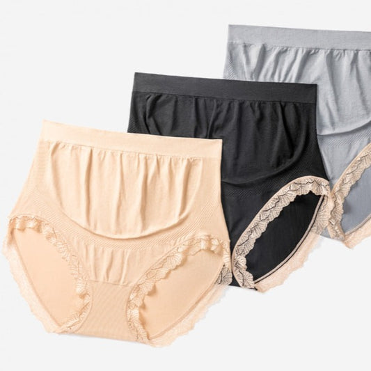 Majtki ciążowe wysoki stan z ozdobną koronką Majtki ciążowe wysoki stan z ozdobną koronką