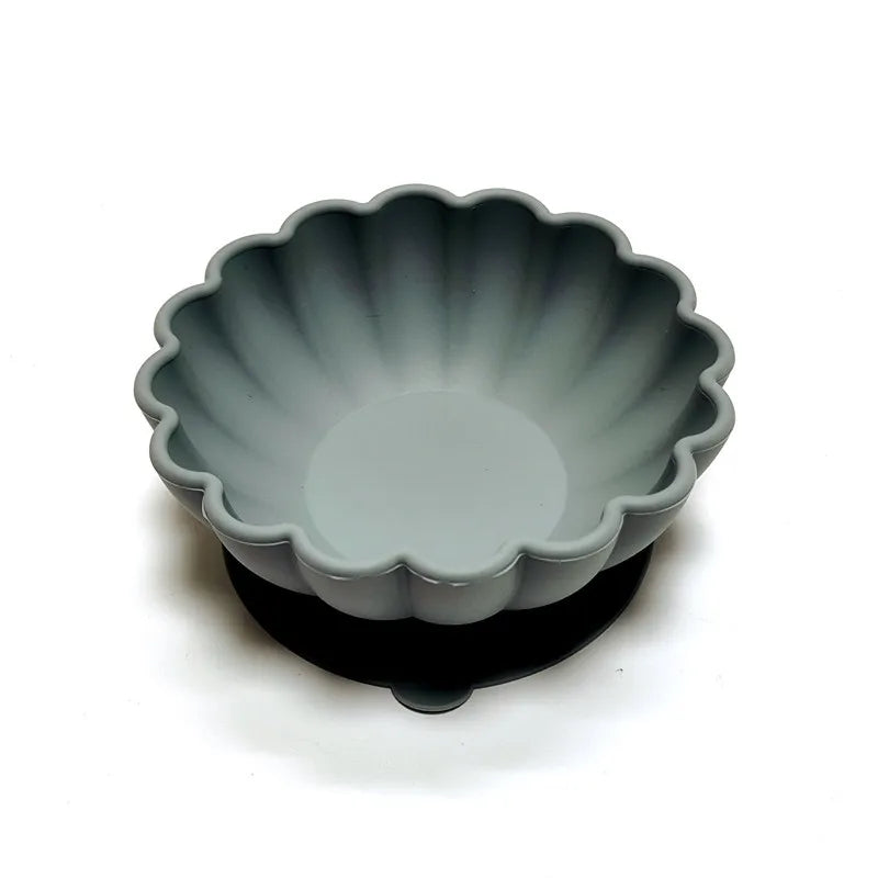 Silikonowa miseczka w kształcie kwiatka Silikonowa miseczka w kształcie kwiatka Granatowy 11.5x4.5cm