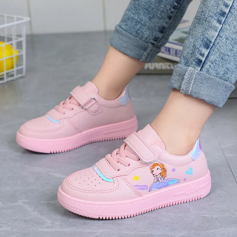 Buty dziewczęce z księżniczką