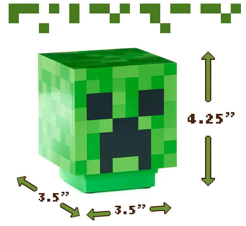Dekoracyjna lampka nocna Minecraft Creeper LED