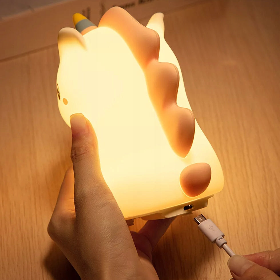 Lampka LED w kształcie jednorożca - Miziu.pl