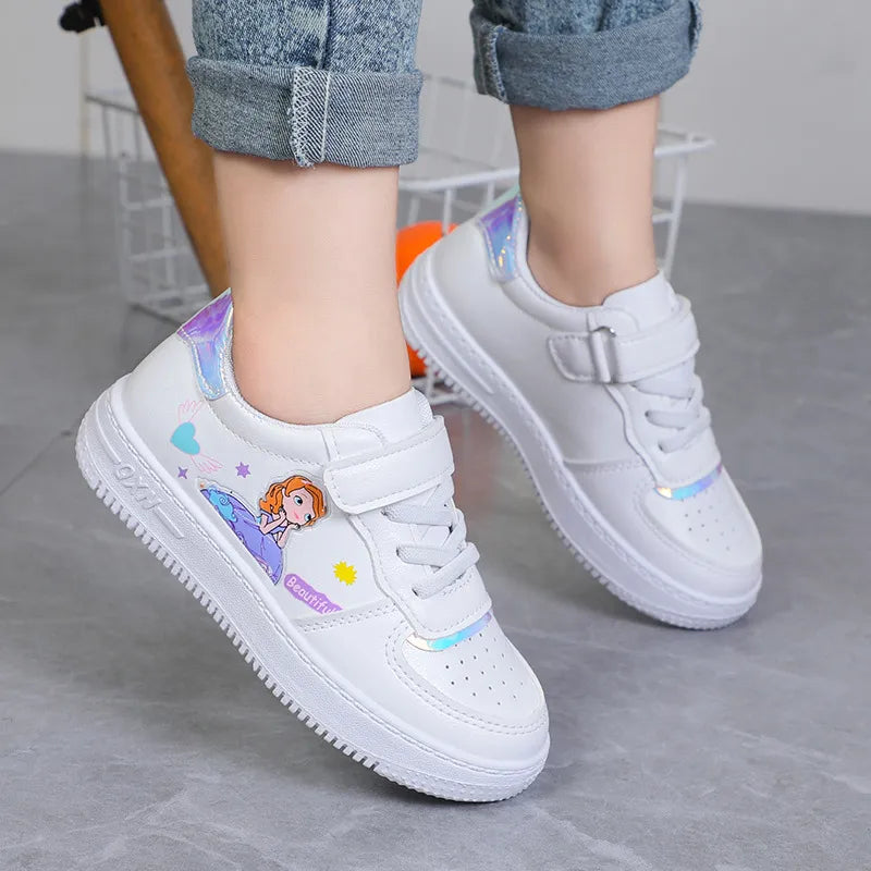Buty dziewczęce z księżniczką