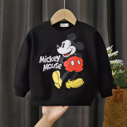 Bluza niemowlęca z Myszką Miki Bluza niemowlęca z Myszką Miki Czarny