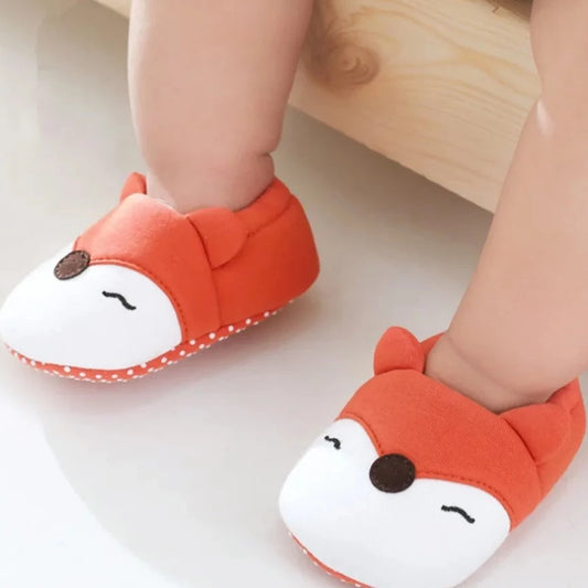 Kapcie niemowlęce ze zwierzątkami Kapcie niemowlęce ze zwierzątkami