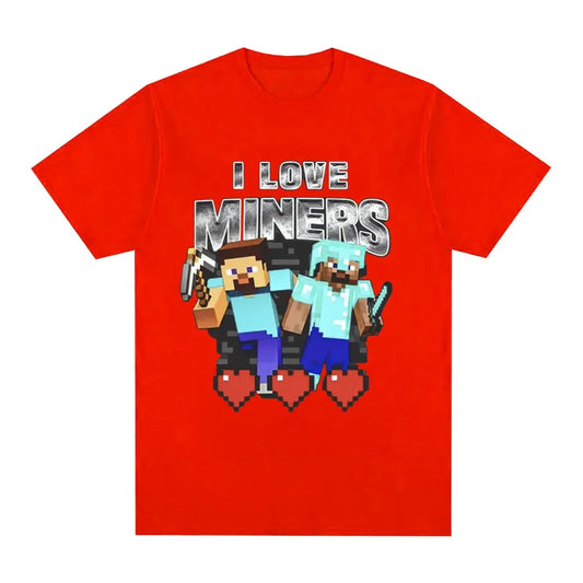 Koszulka Minecraft I Love Miners Koszulka Minecraft I Love Miners