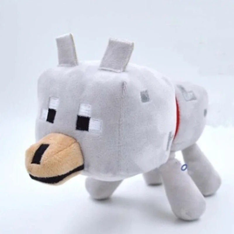 Zabawki pluszowe z motywem Mincecraft Wilk