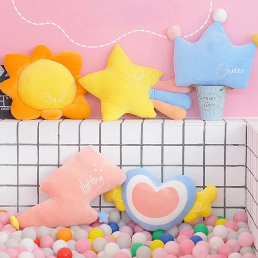 Poduszka dekoracyjna w pastelowych kolorach Poduszka dekoracyjna w pastelowych kolorach