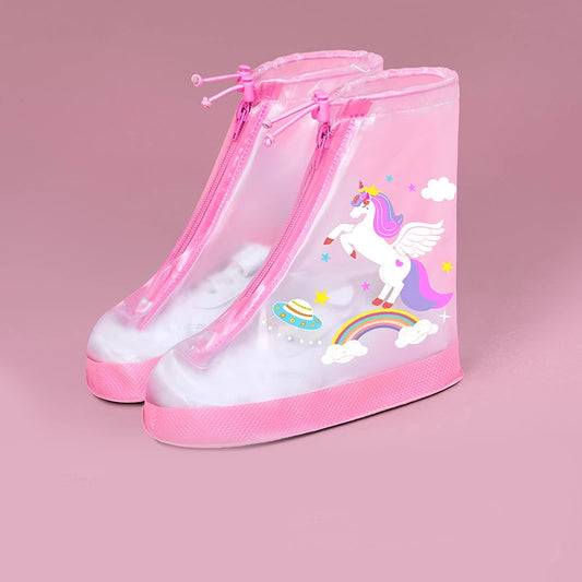 Ochraniacze na buty wodoodporne Ochraniacze na buty wodoodporne Różowy Jednorożec