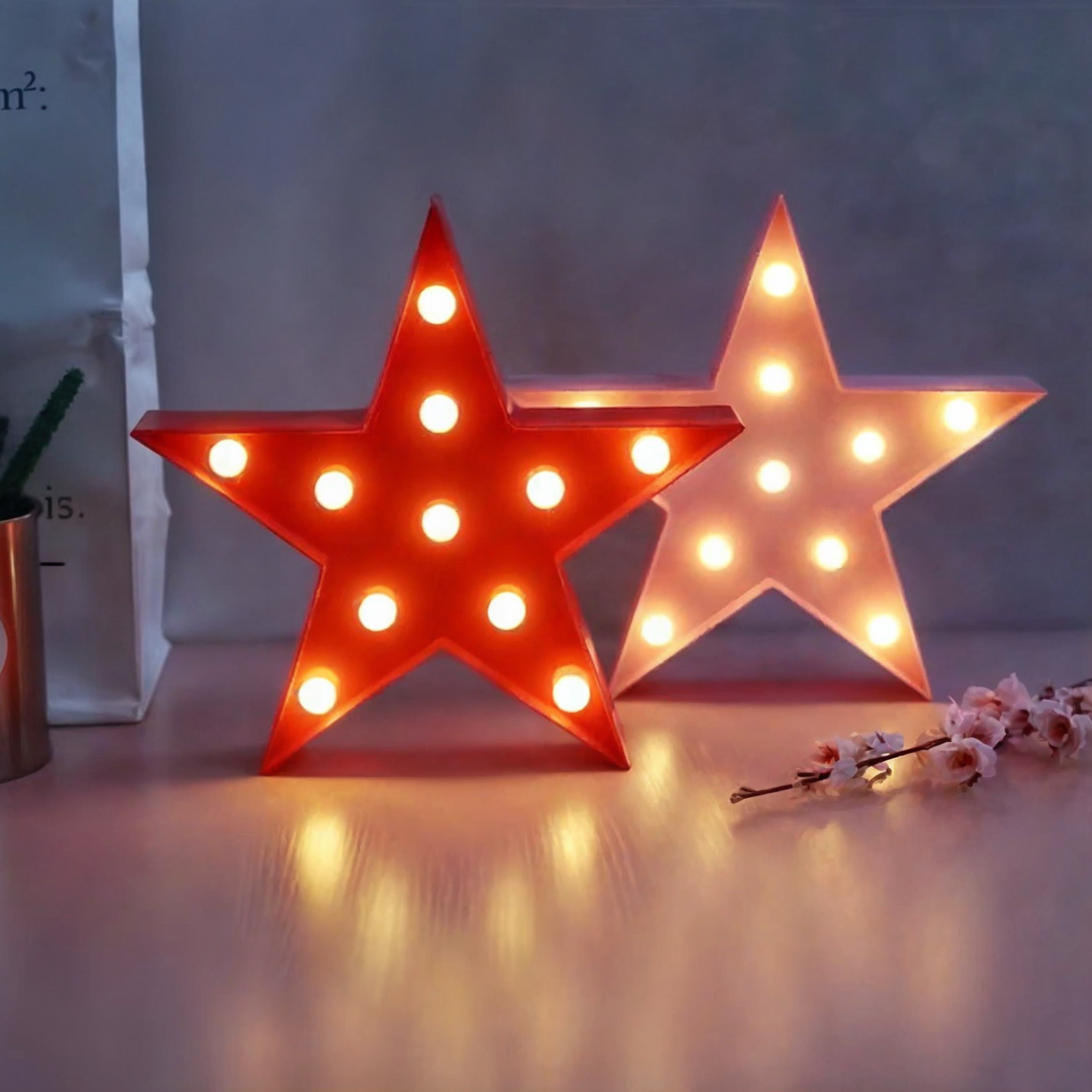 Lampka LED w kształcie gwiazdy - Miziu.pl