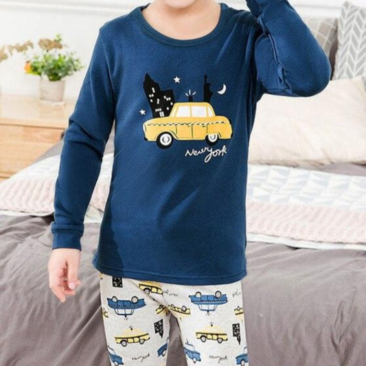 Chłopięca piżamka z długim rękawkiem Chłopięca piżamka z długim rękawkiem