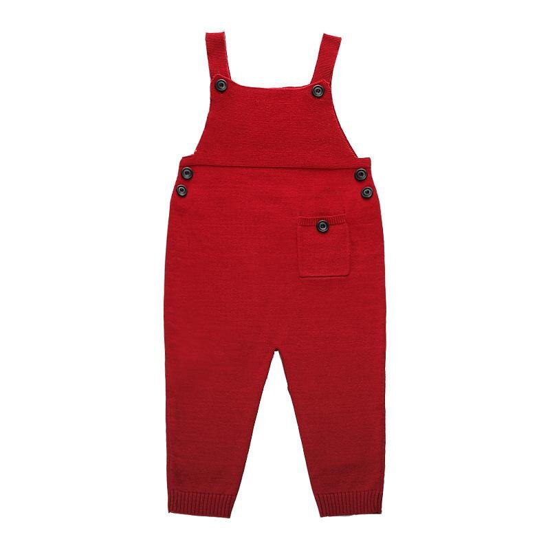 Kombinezon dziecięcy Czerwony guziki