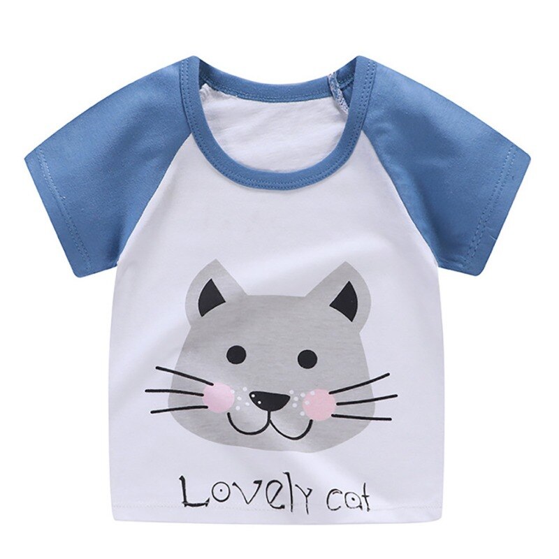 Bawełniany T-shirt z nadrukiem - Miziu.pl