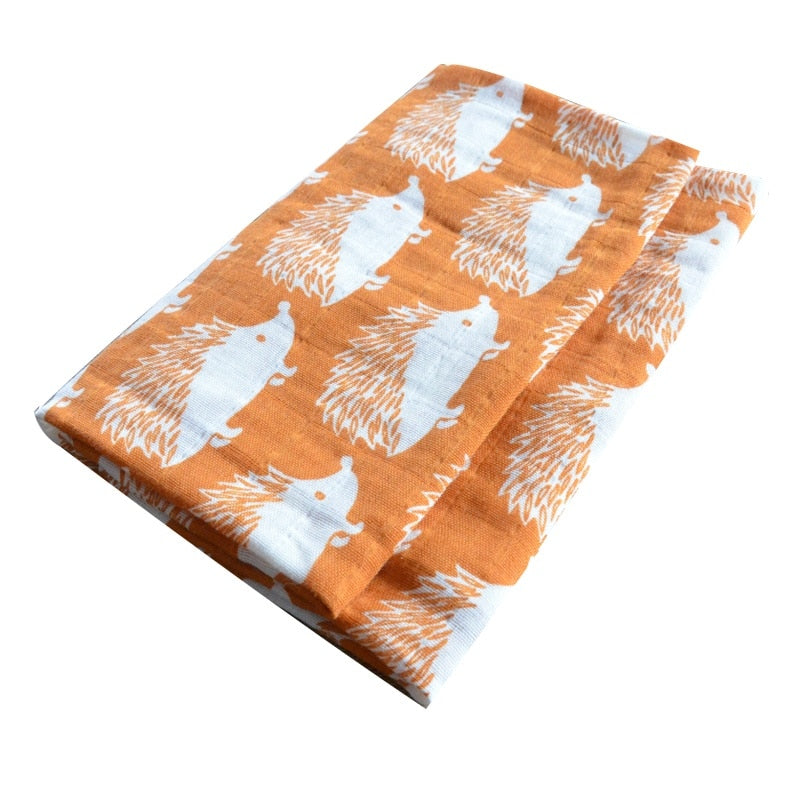 Otulacz muślinowy z bawełny organicznej 60x60cm - Miziu.pl