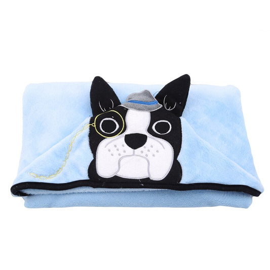 Miękki kocyk flanelowy piesek Miękki kocyk flanelowy piesek