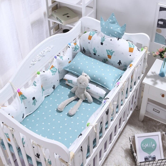 Komplet ochraniaczy do łóżeczka Komplet ochraniaczy do łóżeczka