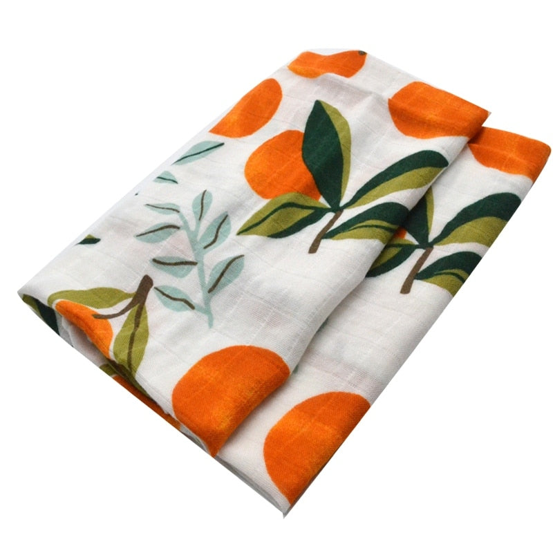 Otulacz muślinowy z bawełny organicznej 60x60cm - Miziu.pl
