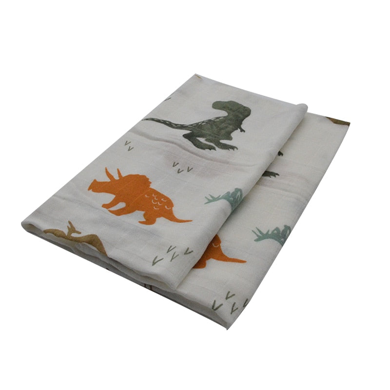 Otulacz muślinowy z bawełny organicznej 60x60cm - Miziu.pl