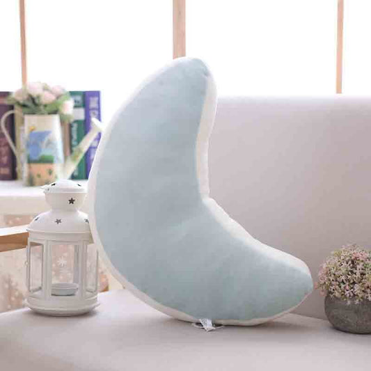 Poduszka dekoracyjna w kształcie księżyca Poduszka dekoracyjna w kształcie księżyca Księżyc miętowy (45x20 cm)