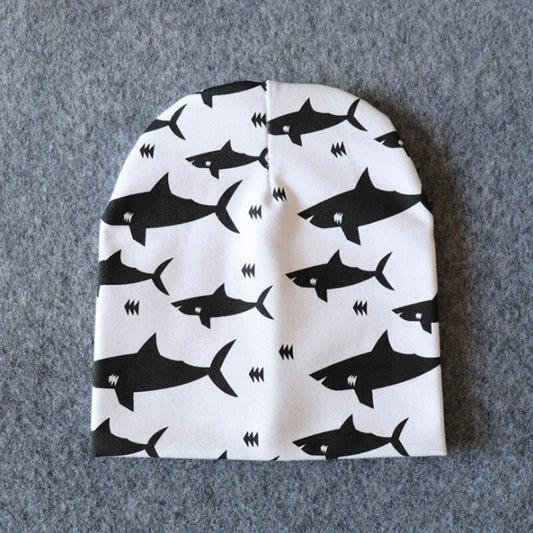 Czapeczki niemowlęce we wzorki Czapeczki niemowlęce we wzorki