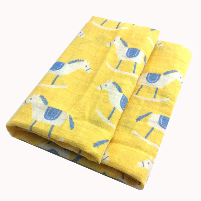 Otulacz muślinowy z bawełny organicznej 60x60cm - Miziu.pl