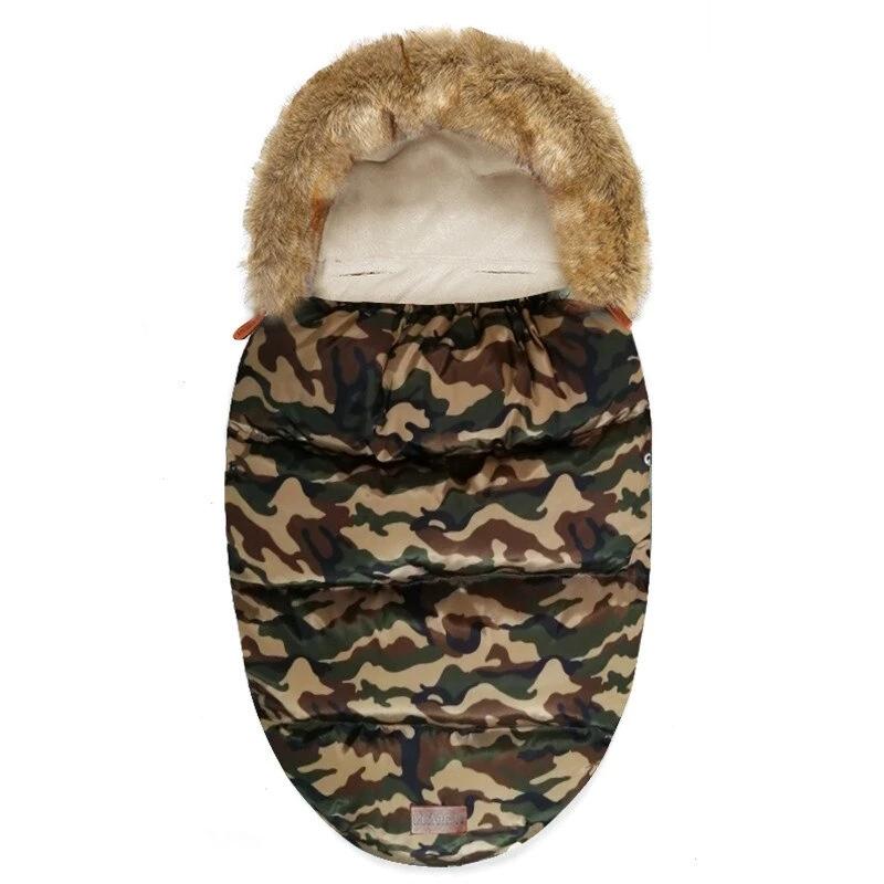 Ciepły śpiworek z futerkiem do wózka Moro