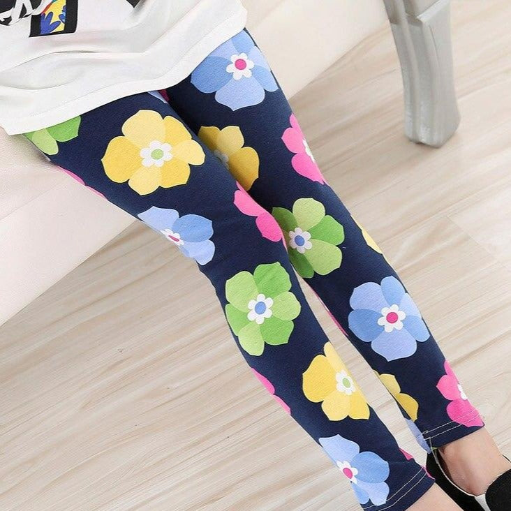 Legginsy w kolorowe wzory - Miziu.pl