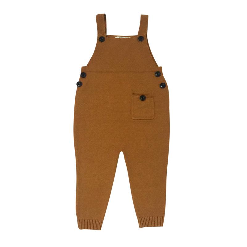 Kombinezon dziecięcy Kombinezon dziecięcy Brązowy guziki