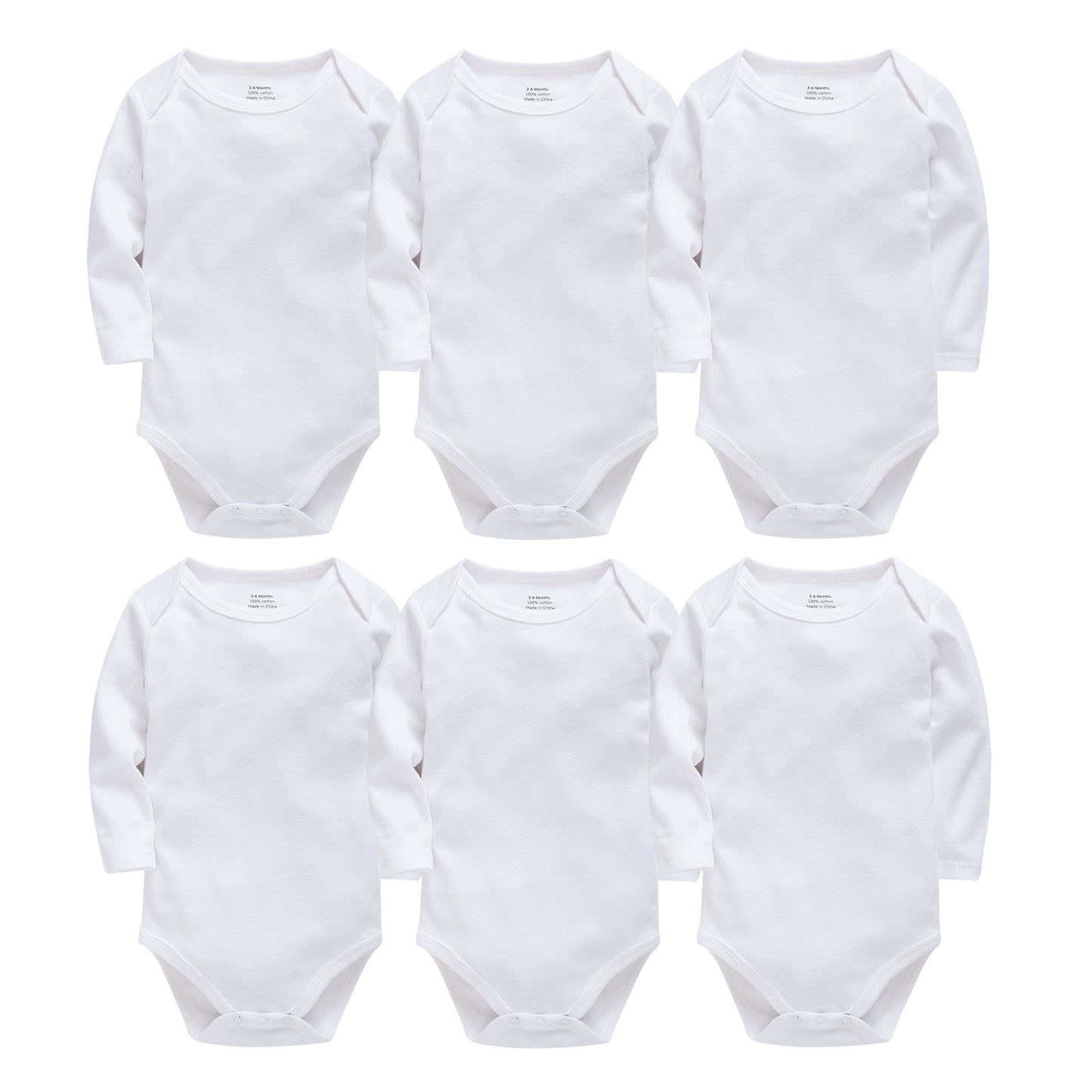 Zestaw od 2 do 7 szt. body niemowlęce basic - Miziu.pl