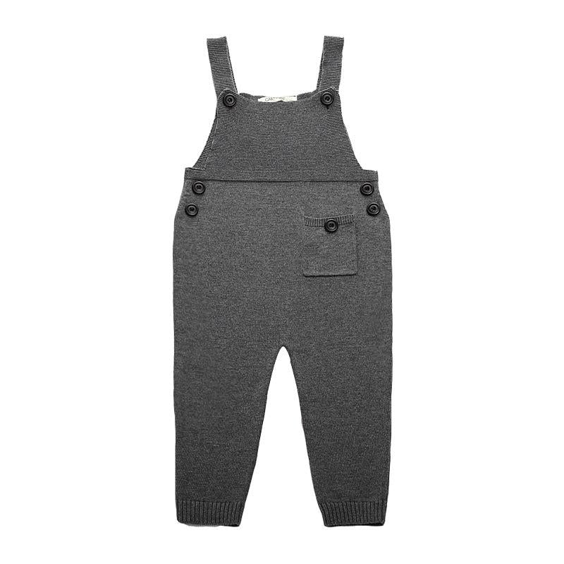 Kombinezon dziecięcy Szary guziki