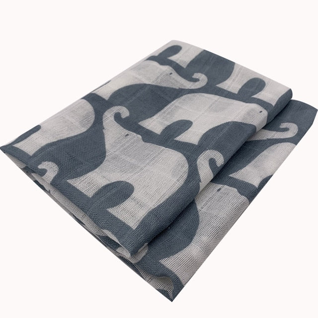 Otulacz muślinowy z bawełny organicznej 60x60cm - Miziu.pl
