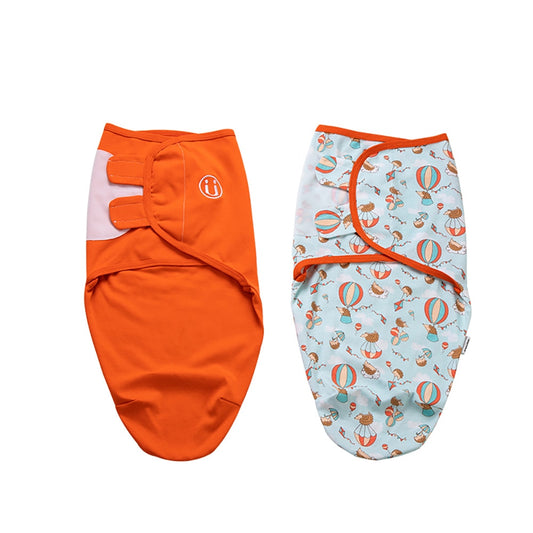 2 sztuki otulaczy zapinanych dla niemowlaka 2 sztuki otulaczy zapinanych dla niemowlaka