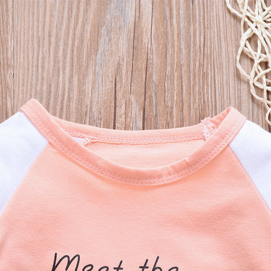 Bawełniane, różowe pajacyki dla niemowląt z jednorożcem Bawełniane, różowe pajacyki dla niemowląt z jednorożcem