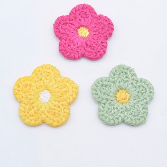 Naprasowanki na ubrania - haftowane kwiatuszki Naprasowanki na ubrania - haftowane kwiatuszki