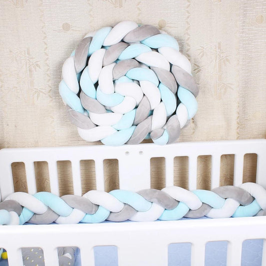 Ochraniacz do łóżeczka warkocz z 3 pasm Ochraniacz do łóżeczka warkocz z 3 pasm