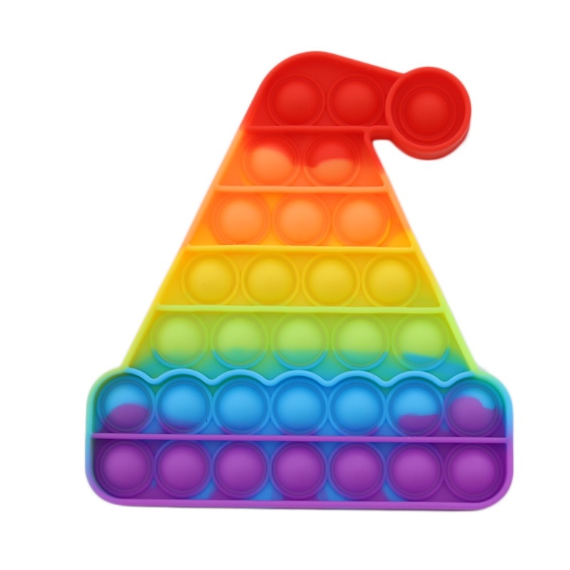 Tęczowa zabawka sensoryczna Pop It - Miziu.pl
