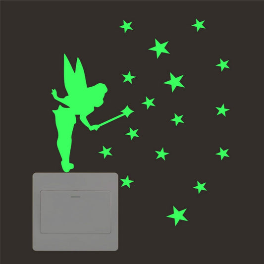 Wyjątkowe naklejki świecące w ciemności na zielono Wyjątkowe naklejki świecące w ciemności na zielono