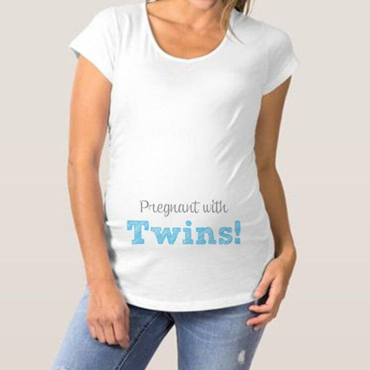 Koszulki dla kobiet w ciąży z nadrukiem Koszulki dla kobiet w ciąży z nadrukiem